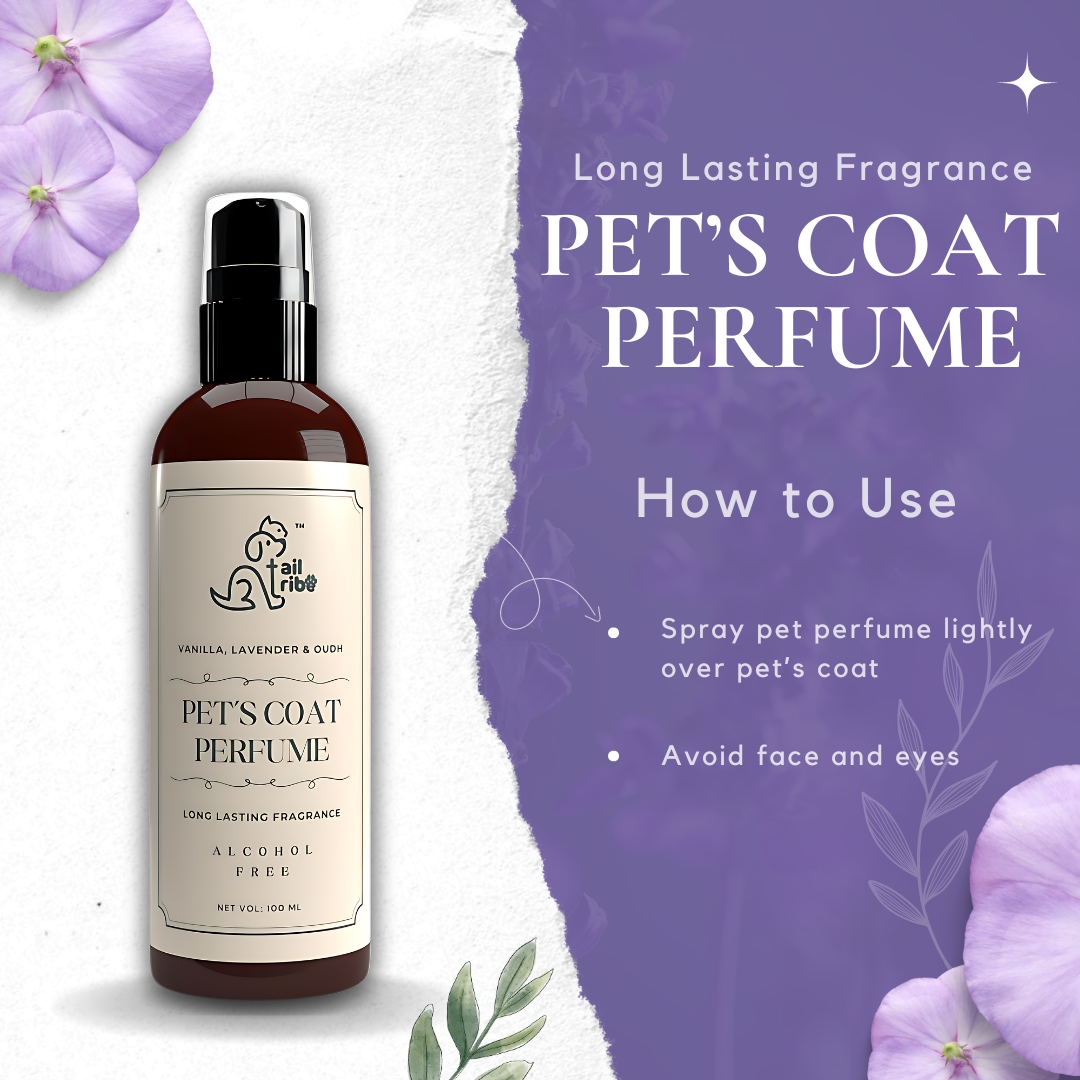 Pet Coat Perfume | Vanilla Lavender Oudh