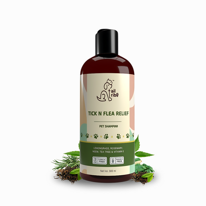 Pet Tick And Flea Relief Shampoo