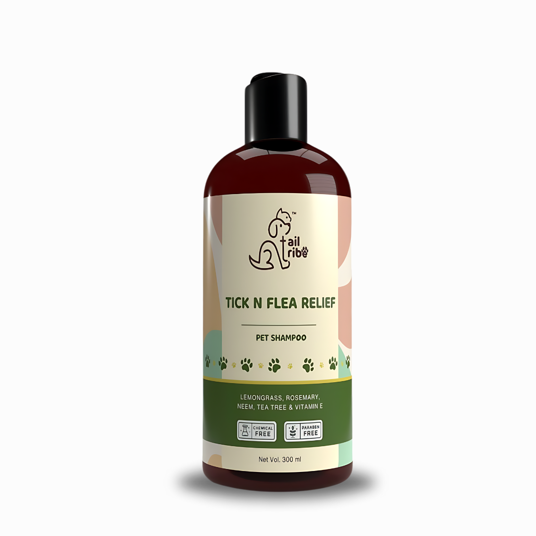 Pet Tick And Flea Relief Shampoo