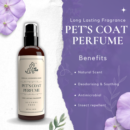 Pet Coat Perfume | Vanilla Lavender Oudh